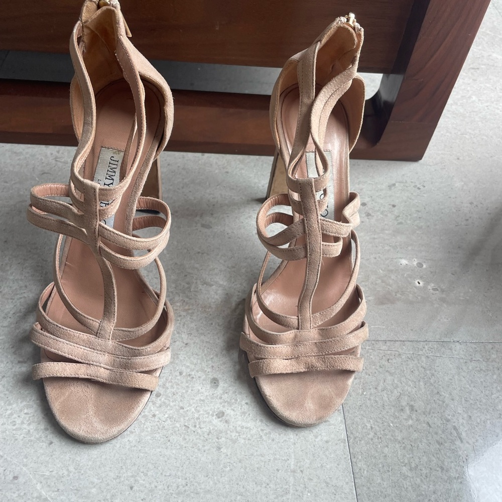 Jimmy choo suede shoes